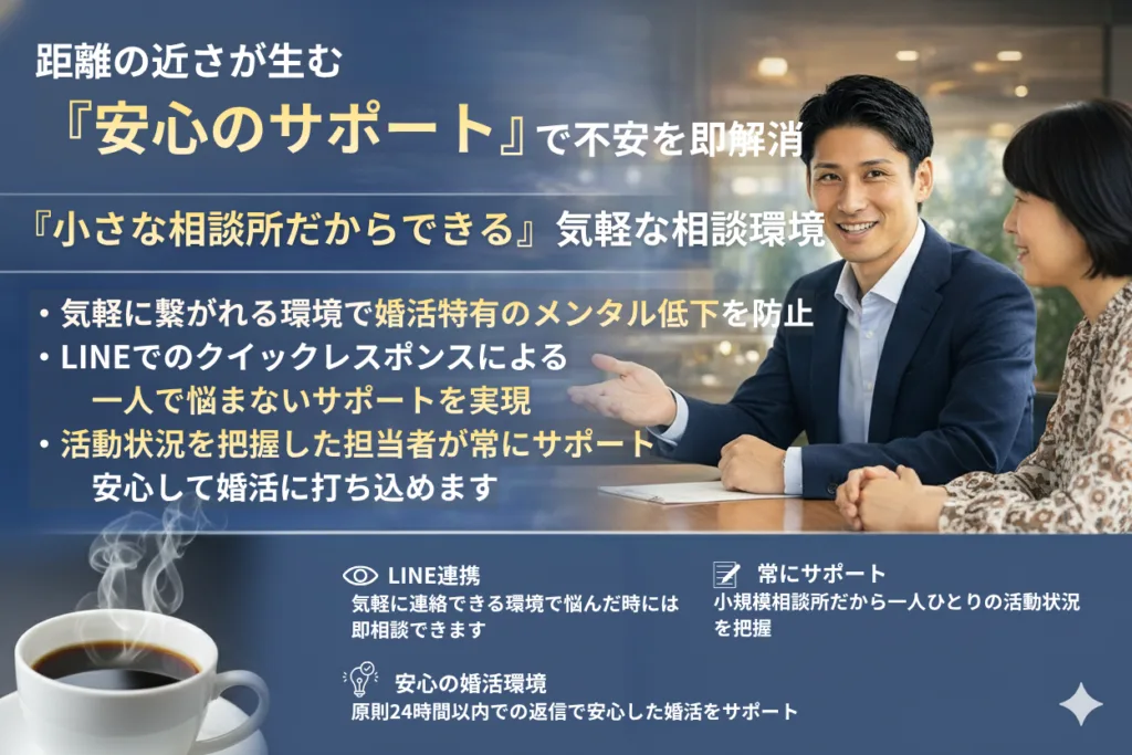 @LINKSの8つの価値_気軽な相談が可能